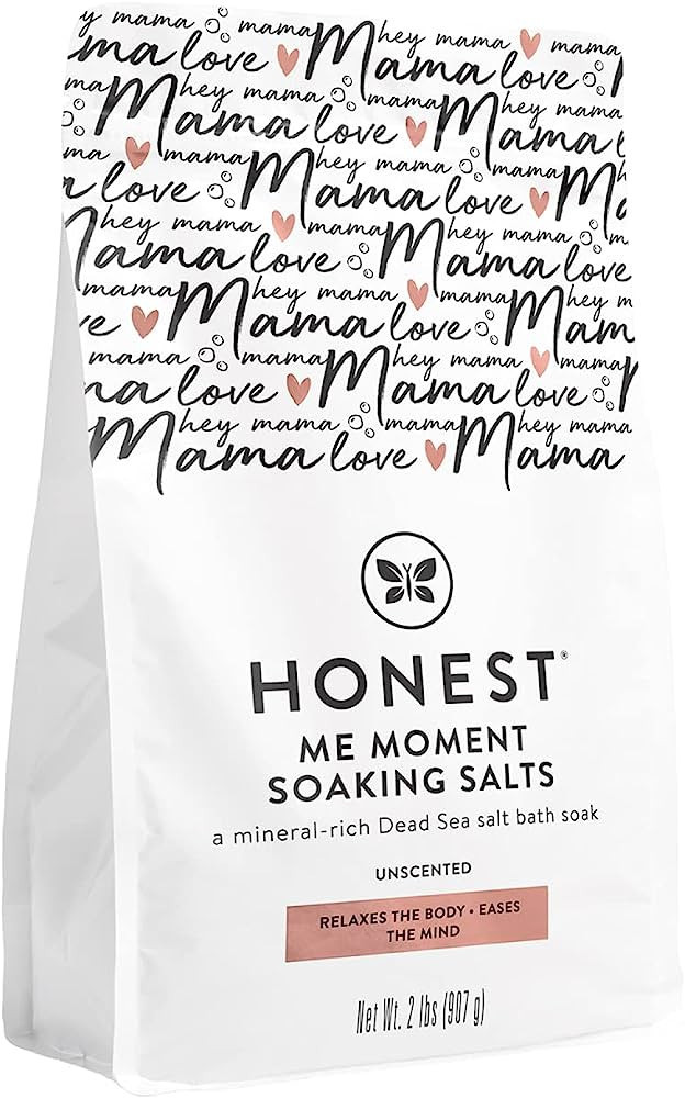 The Honest Company Honest Mama Me Moment Soaking Salts | Calming, Mineral-rich Dead Sea Salt Soak... | Amazon (US)