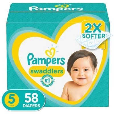 Pampers Swaddlers Diapers Super Pack - (Select Size) | Target