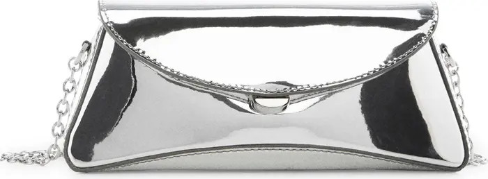 MANGO Metallic Shoulder Bag | Nordstrom | Nordstrom