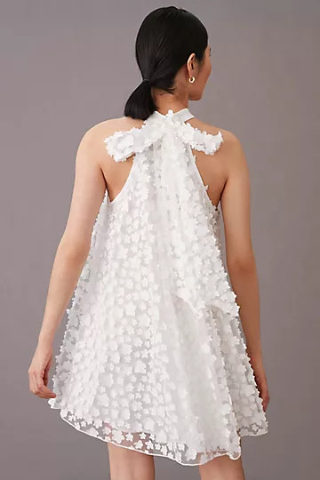 Eva Franco Halter Swing Mini Dress | Anthropologie (US)