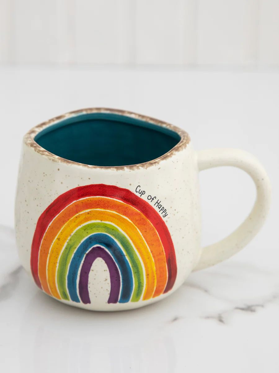 Artisan Coffee Mug - Rainbow | Natural Life