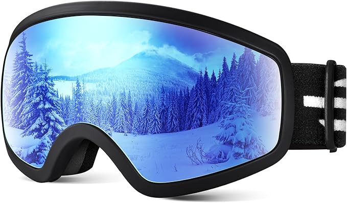 Kids Ski Goggle, Snow Ski Goggles for Kids Youth Teens Boys and Girls from 5-14 | Amazon (US)