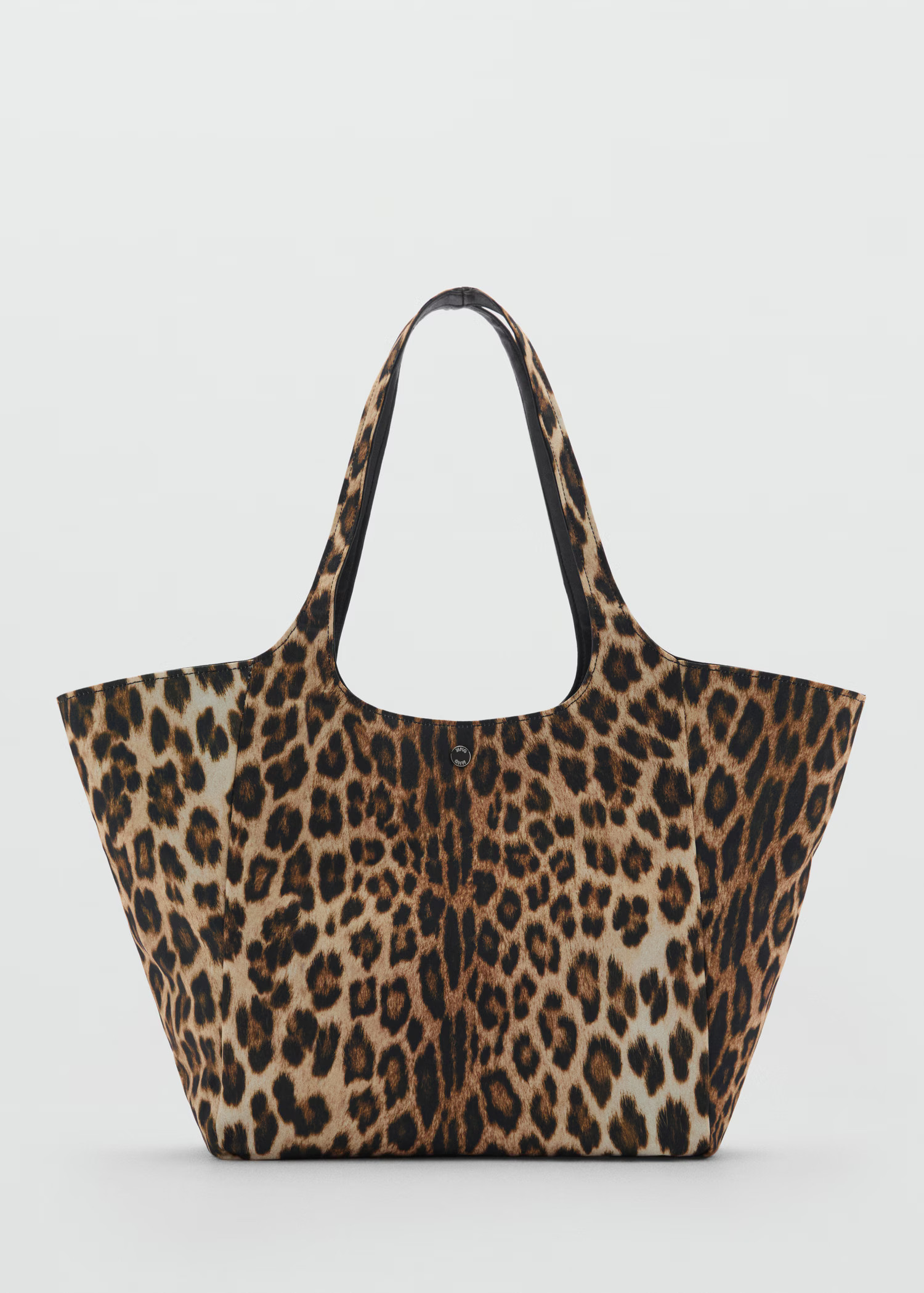 Nylon bag with double handles  - Women | MANGO USA | Mango (US/MX/AU)