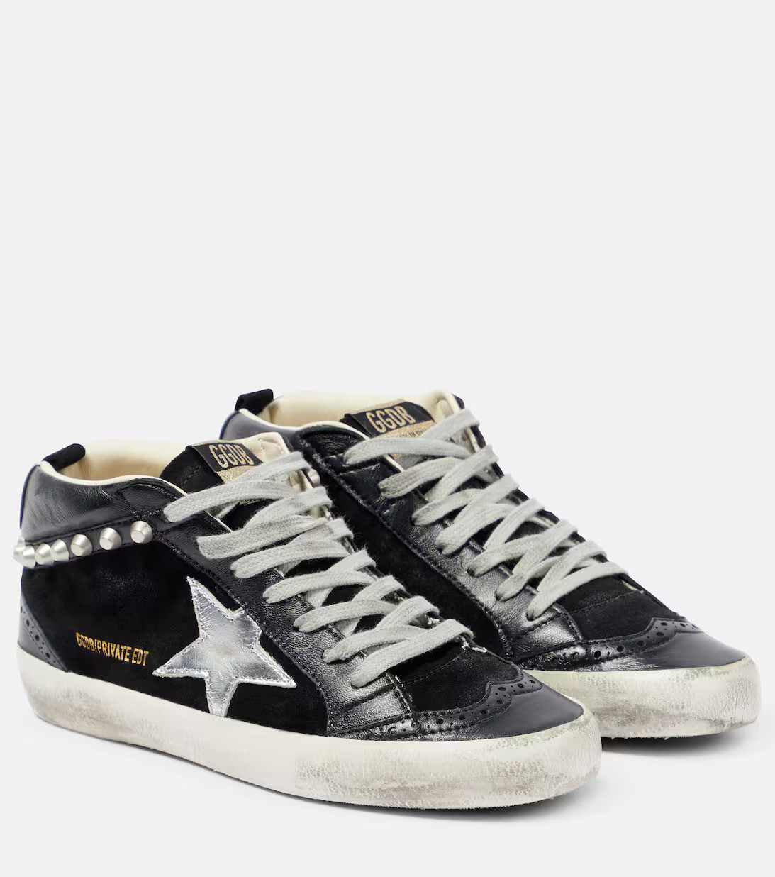 Mid Star suede and leather sneakers | Mytheresa (US/CA)
