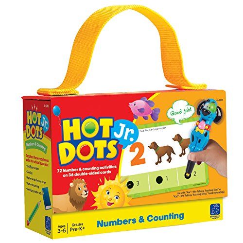 Educational Insights Hot Dots Jr. Beginning Phonics Flash Card Set, 72 Preschool & Kindergarten Acti | Amazon (US)