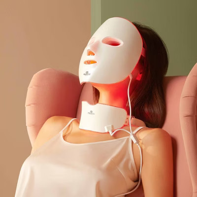 Project E Beauty LightAura Plus LED Mask | 7 Colors Led Face Mask Light Therapy | Red Light Therapy for Face and Neck | Anti-aging Anti-Acne |Facial | Target