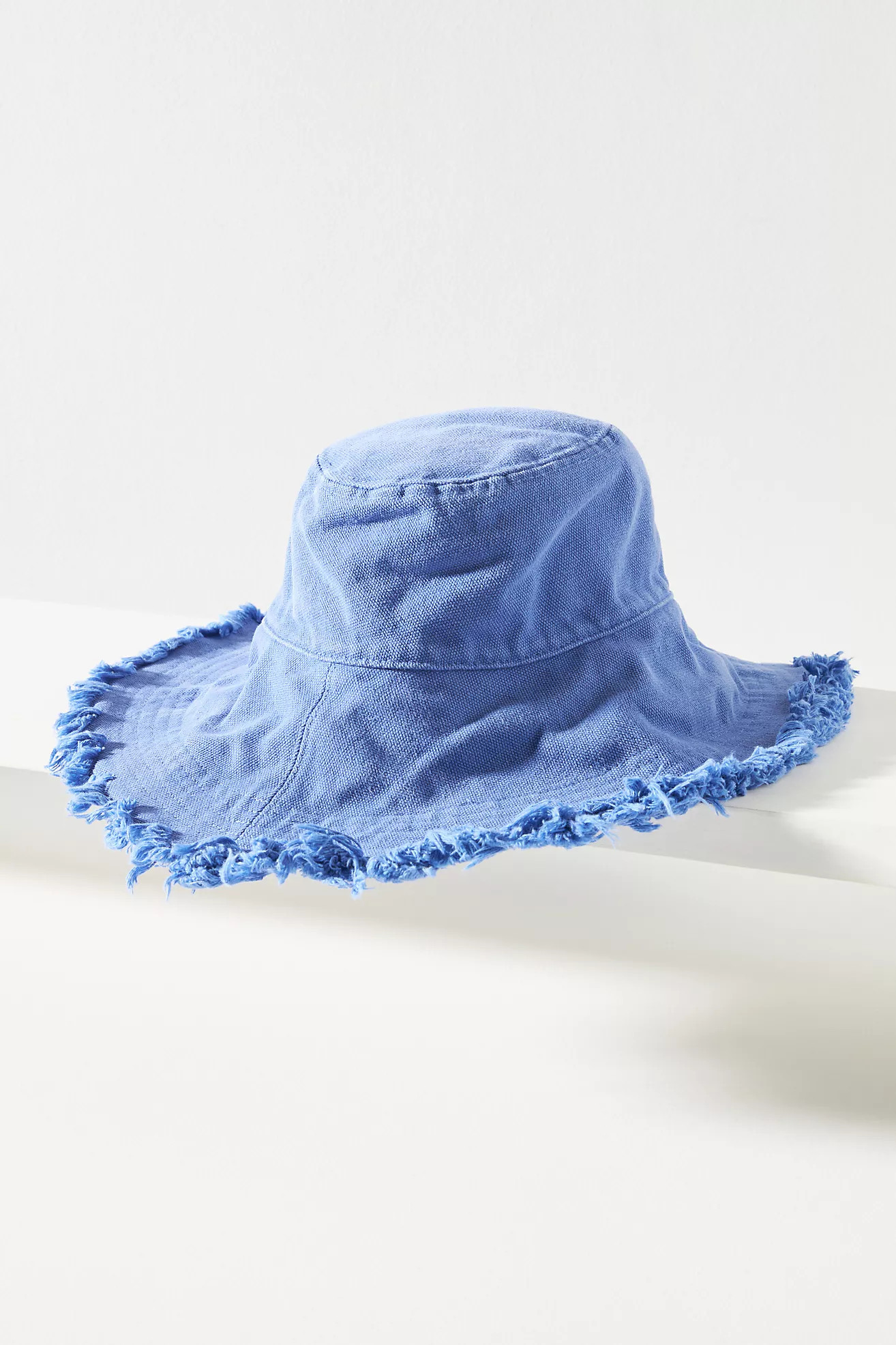 Fray-Hem Bucket Hat | Anthropologie (US)