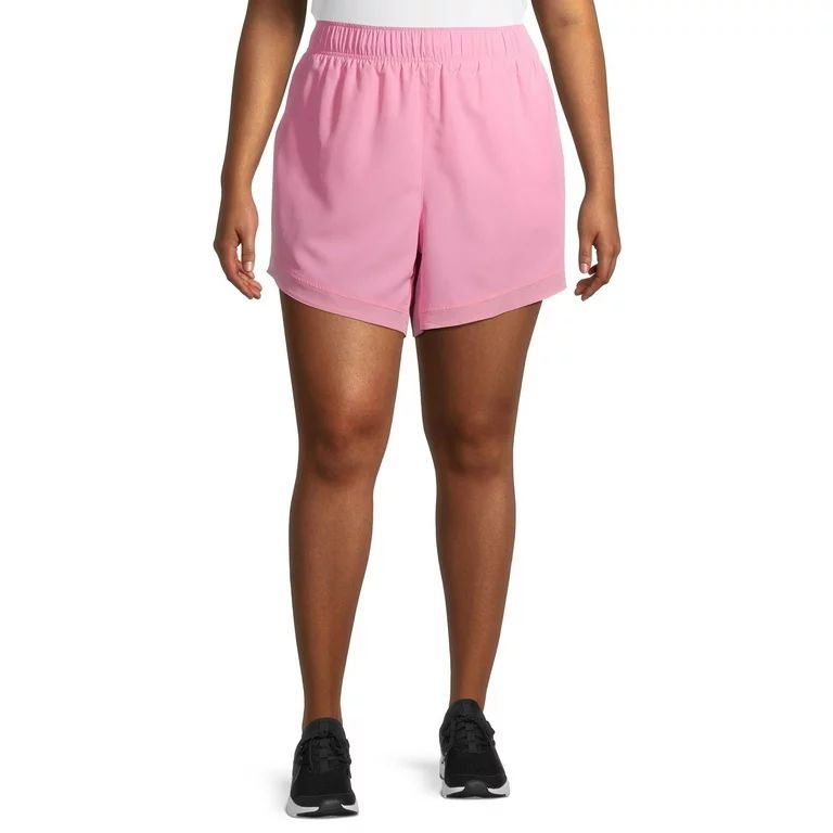 Athletic Works Women's Plus Size Active Core Running Shorts - Walmart.com | Walmart (US)