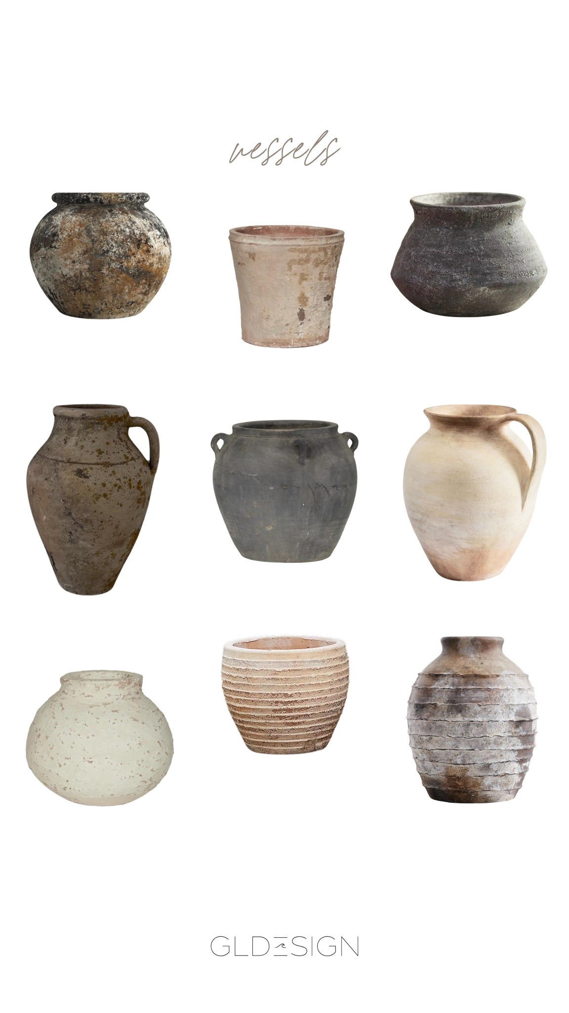 GLDESIGN Vessel Picks
#GLDESIGN #LTKdecor #LTKpots #LTKterracotta #LTKvases #LTKceramics

#LTKWatchNow #LTKHome #LTKStyleTip