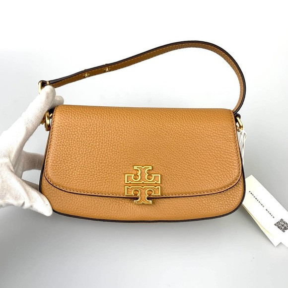 NWT Tory Burch Britten Convertible Crossbody Tiramisu | Poshmark