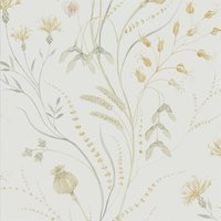 Sanderson Summer Harvest Wallpaper in Silver by DecoratorsBest | DecoratorsBest