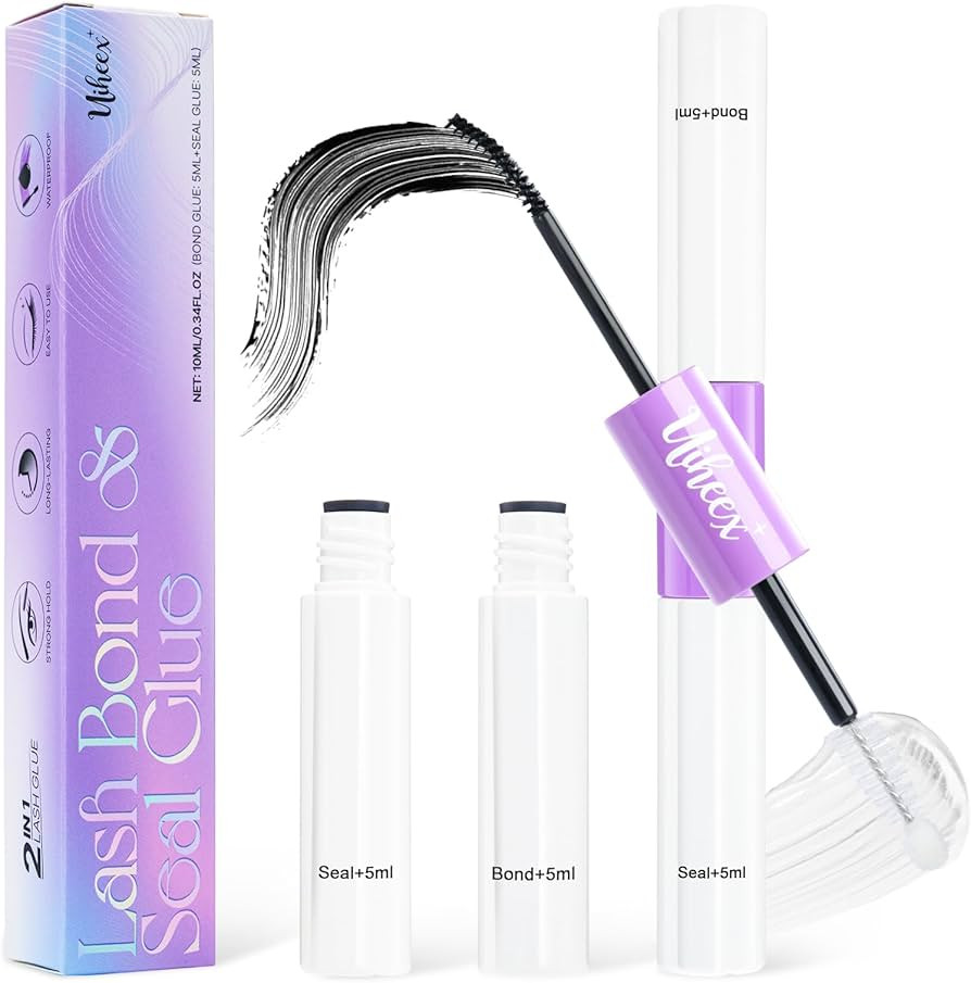 Lash Cluster Glue, Bond and Seal Lash Glue for Eyelash Clusters, Lash Bond and Seal Waterproof wi... | Amazon (US)