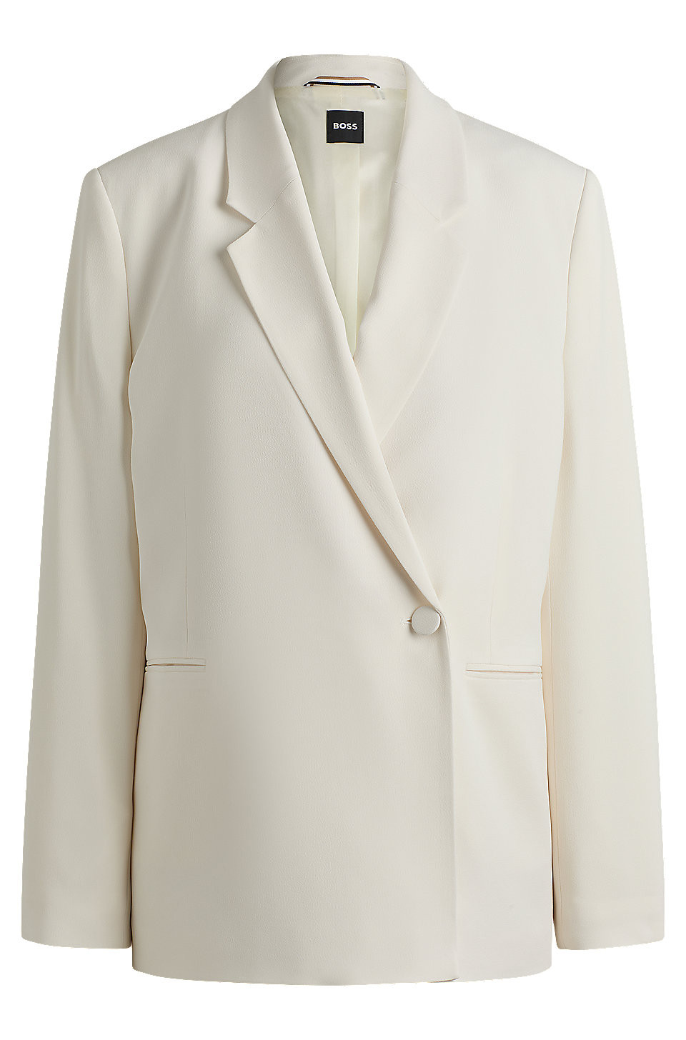 Relaxed-fit jacket with feature button | Hugo Boss (US)