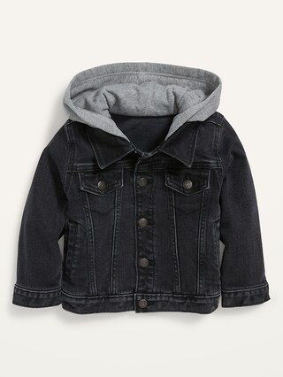 Hooded Jean Trucker Jacket for Toddler Boys | Old Navy (US)