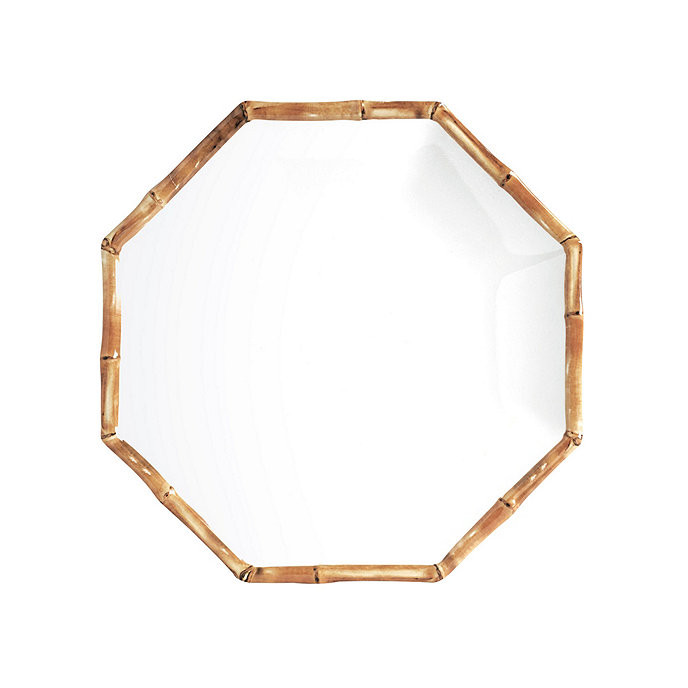 Bamboo Melamine Accent Plate - Set of 4 | Ballard Designs, Inc.