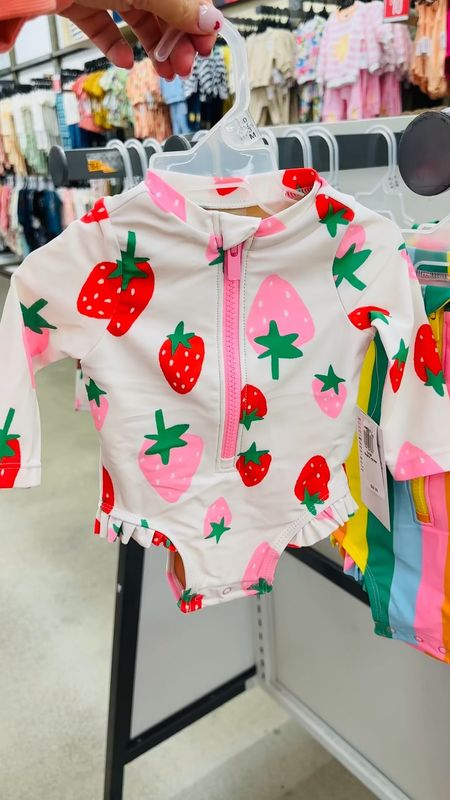 Old Navy has the cutest swimsuits this year! So many sister matching prints too! The baby sizes have buttons for easy diaper changes  Love the terry cloth sets 🌼 Currently 30% off!

#LTKkids #LTKswim #LTKSeasonal