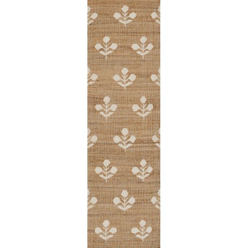 Erin Gates by Momeni Orchard Bloom Natural Hand Woven Wool and Jute Area Rug | Wayfair North America