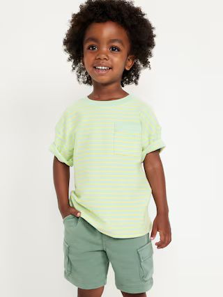 Oversized French-Terry Pocket T-Shirt for Toddler Boys | Old Navy (US)