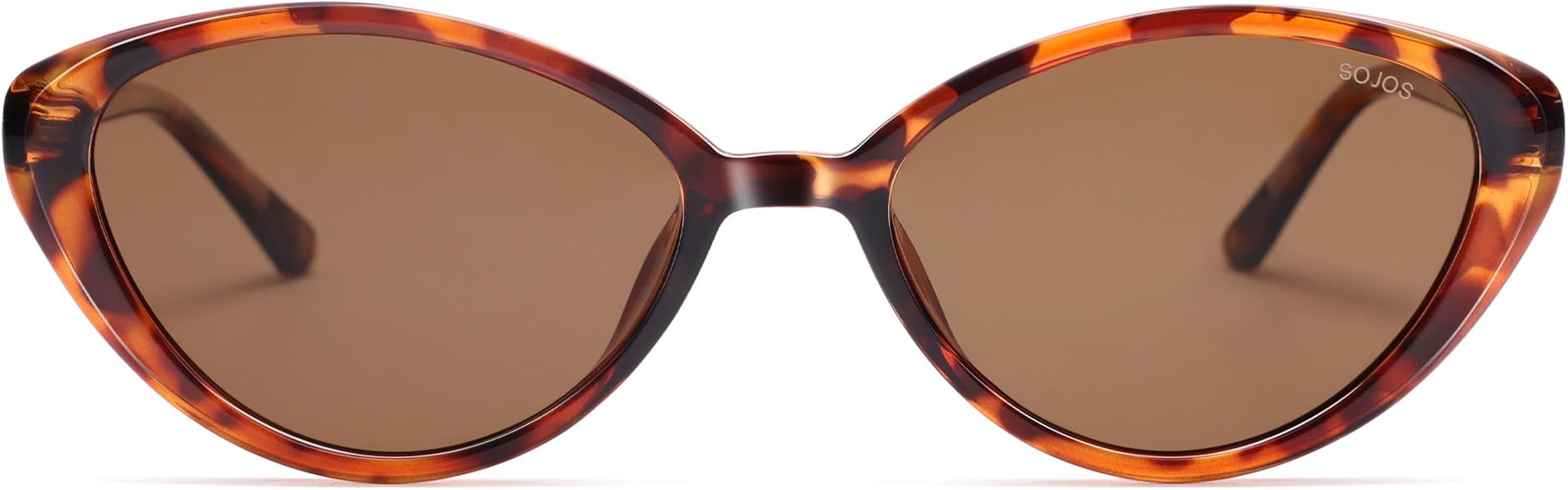 SOJOS Women's Retro Cat Eye Sunglasses Polarized TR90 Ultra-Lightweight, Oval Vintage Shades UV40... | Amazon (US)