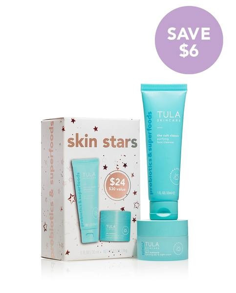 skin stars 2 piece stocking stuffer | TULA Skincare