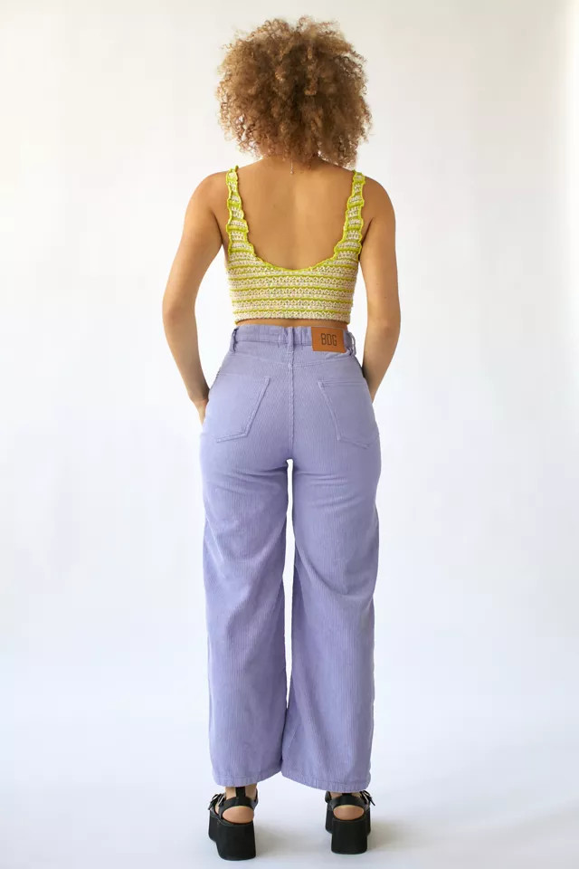 BDG High & Wide Corduroy Pant | Urban Outfitters (US and RoW)