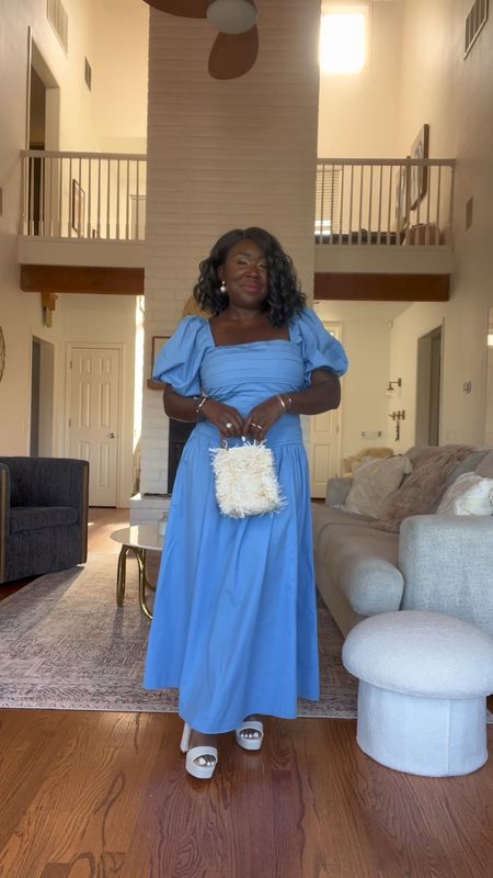 Give me this Abercrombie dress in EVERY color!! Love how they took their viral dress and gave it a drop waist! Styled it with white platform heels, J.Crew woven bag and pearl earrings!!

#LTKVideo #LTKitbag #LTKstyletip