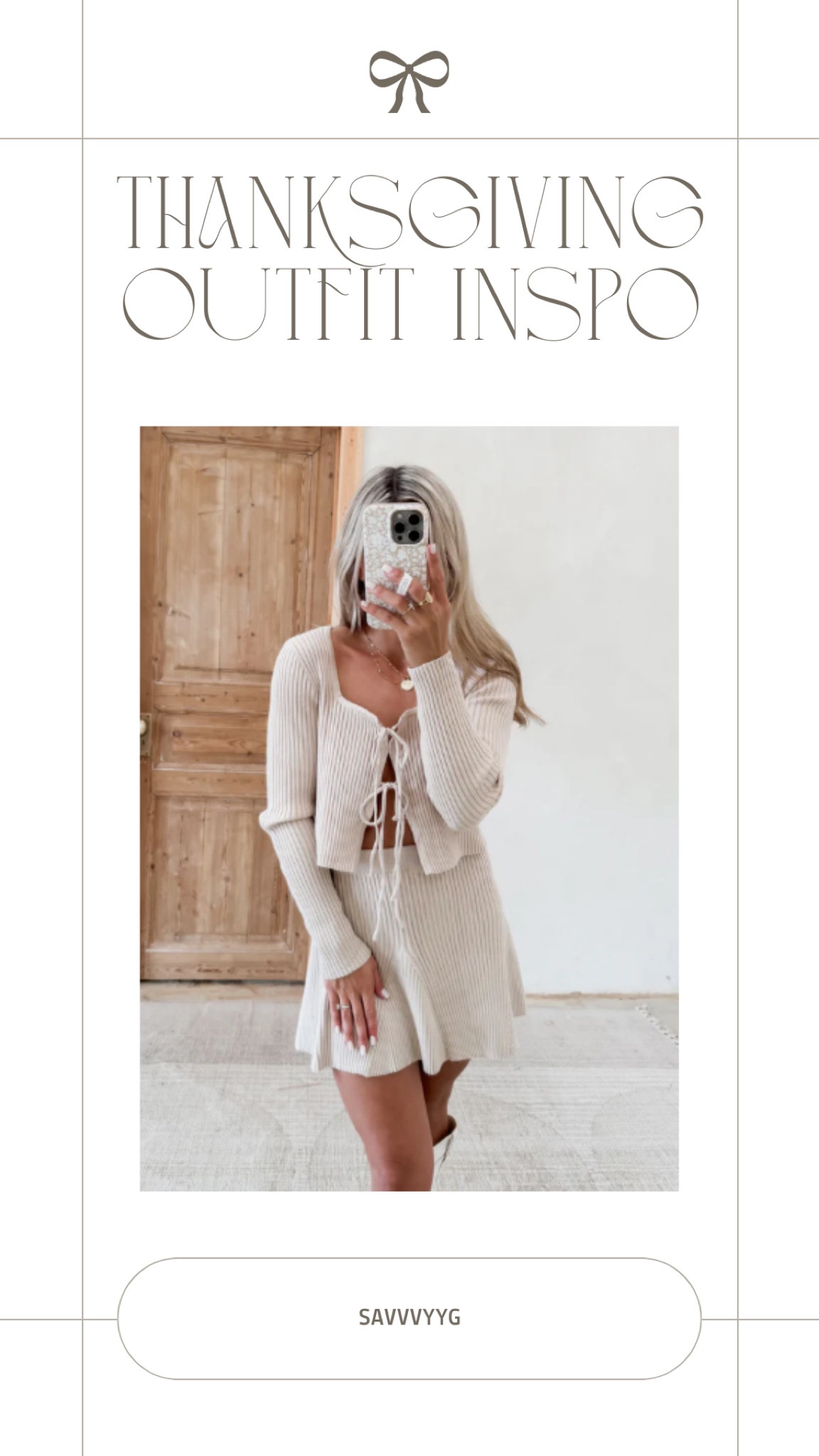 The cutest skirt set perfect for Thanksgiving! 

#LTKHoliday #LTKSeasonal #LTKFindsUnder100