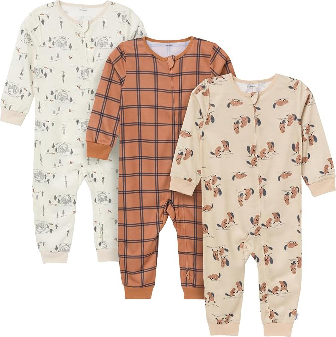 Gerber Baby & Toddler Boys Loose Fitting Footless Pajamas | Amazon (US)