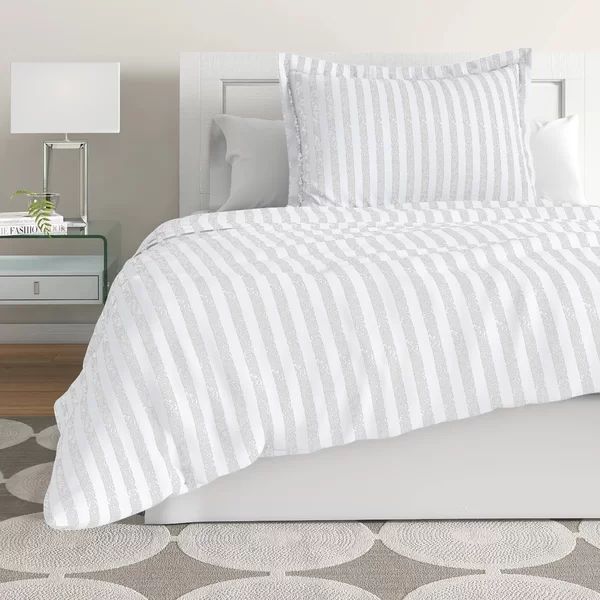 Kiril Microfiber Duvet Cover Set | Wayfair North America