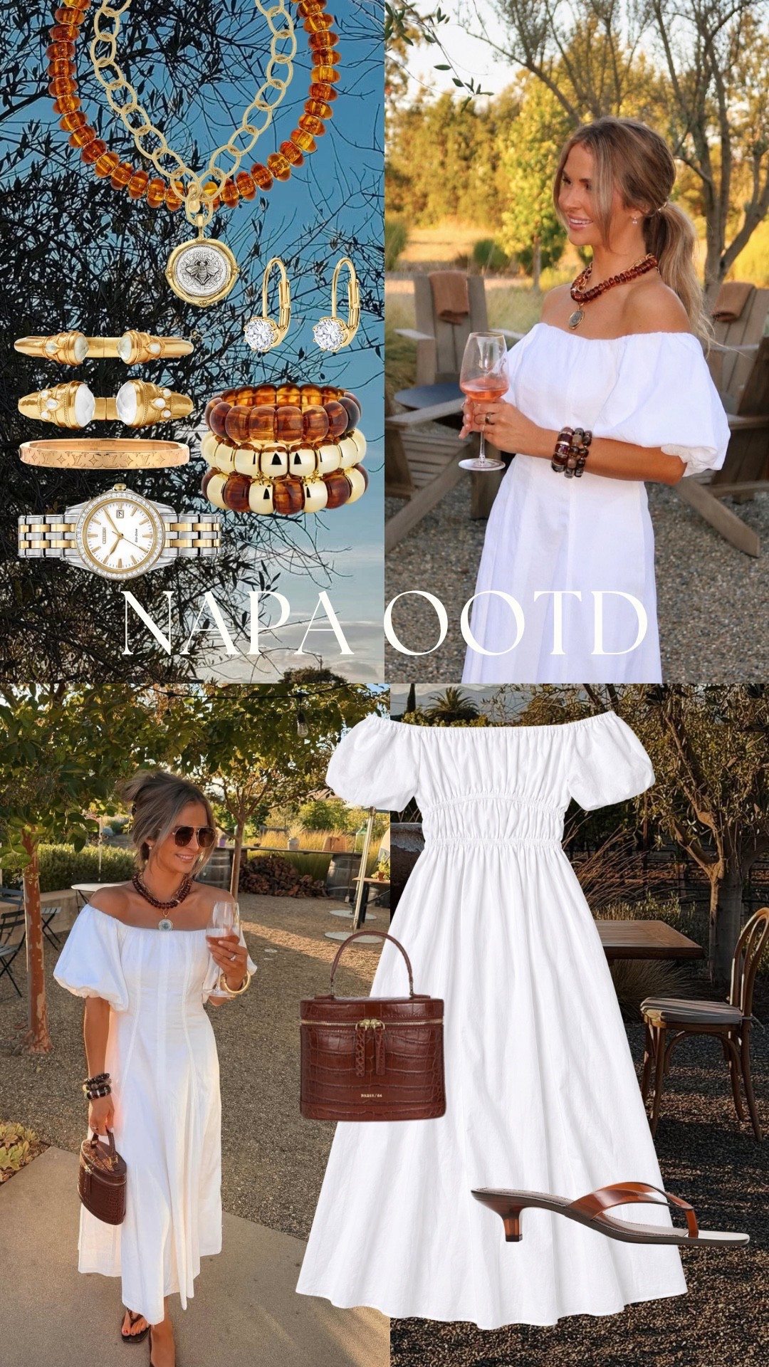 white maxi dress ootd 🍂🤍

#LTKgrwm #LTKootd #LTKTravel