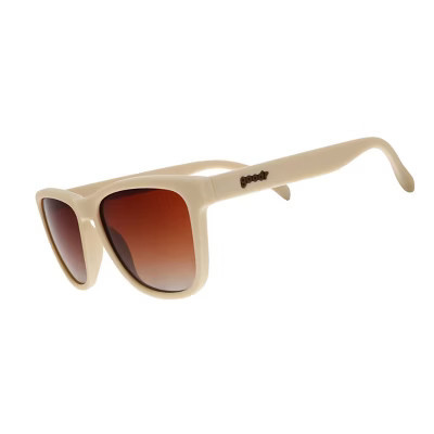 goodr Adult Toasted Marshmallow Magic Plastic Rectangle Sunglasses - Beige | Target