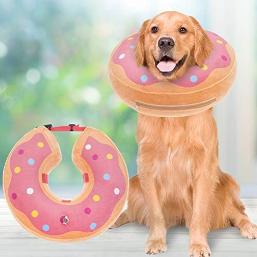 BINGPET Dog inflatable Recovedh Collar , Cute Donut Design | Amazon (US)