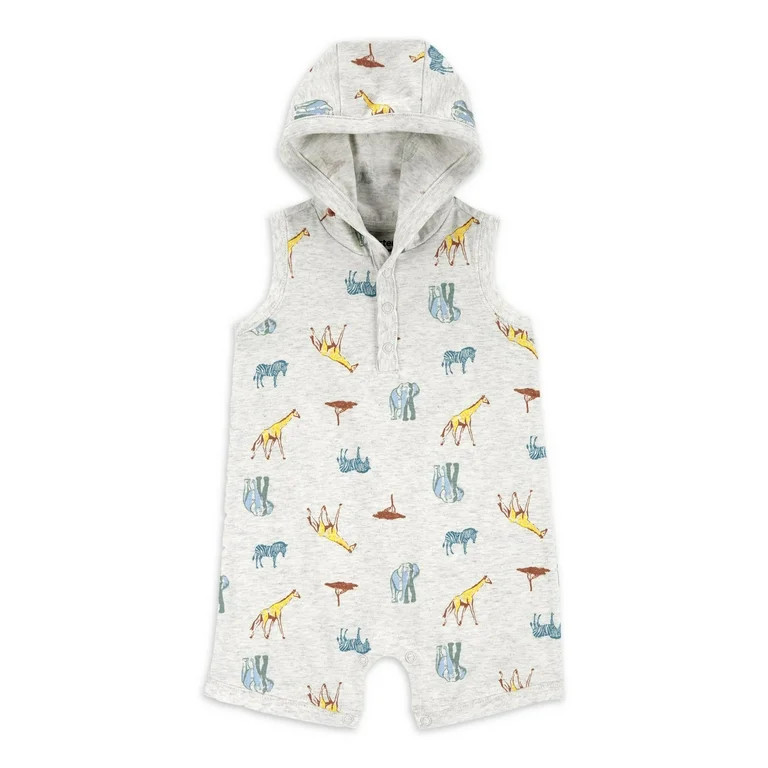 Carter's Child of Mine Baby Boy Romper, One-Piece, Sizes 0/3-24 Months | Walmart (US)