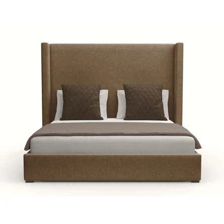 Upholstered Wingback Bed | Wayfair North America