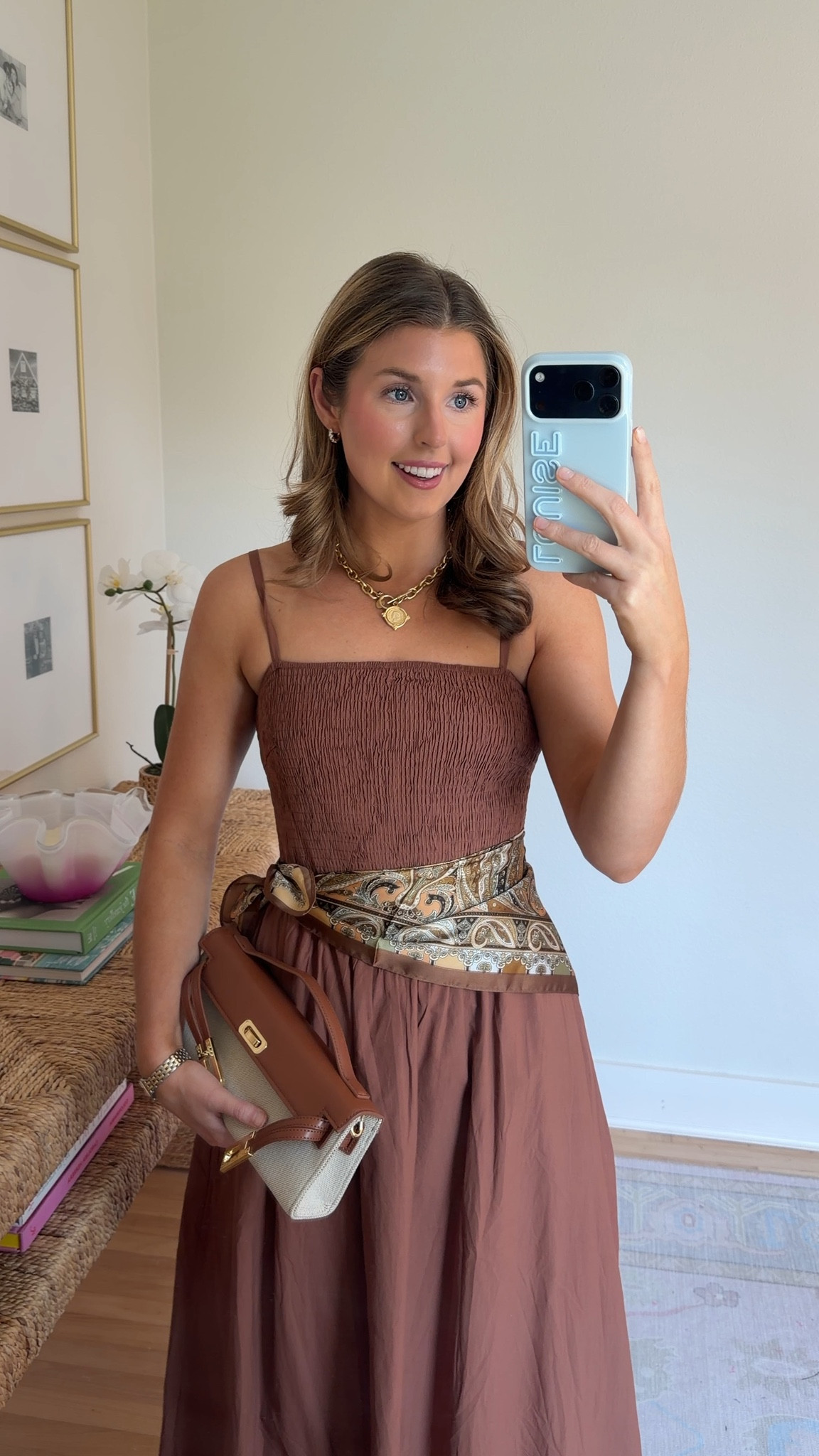 Easy fall outfit idea! Wearing a S in dress