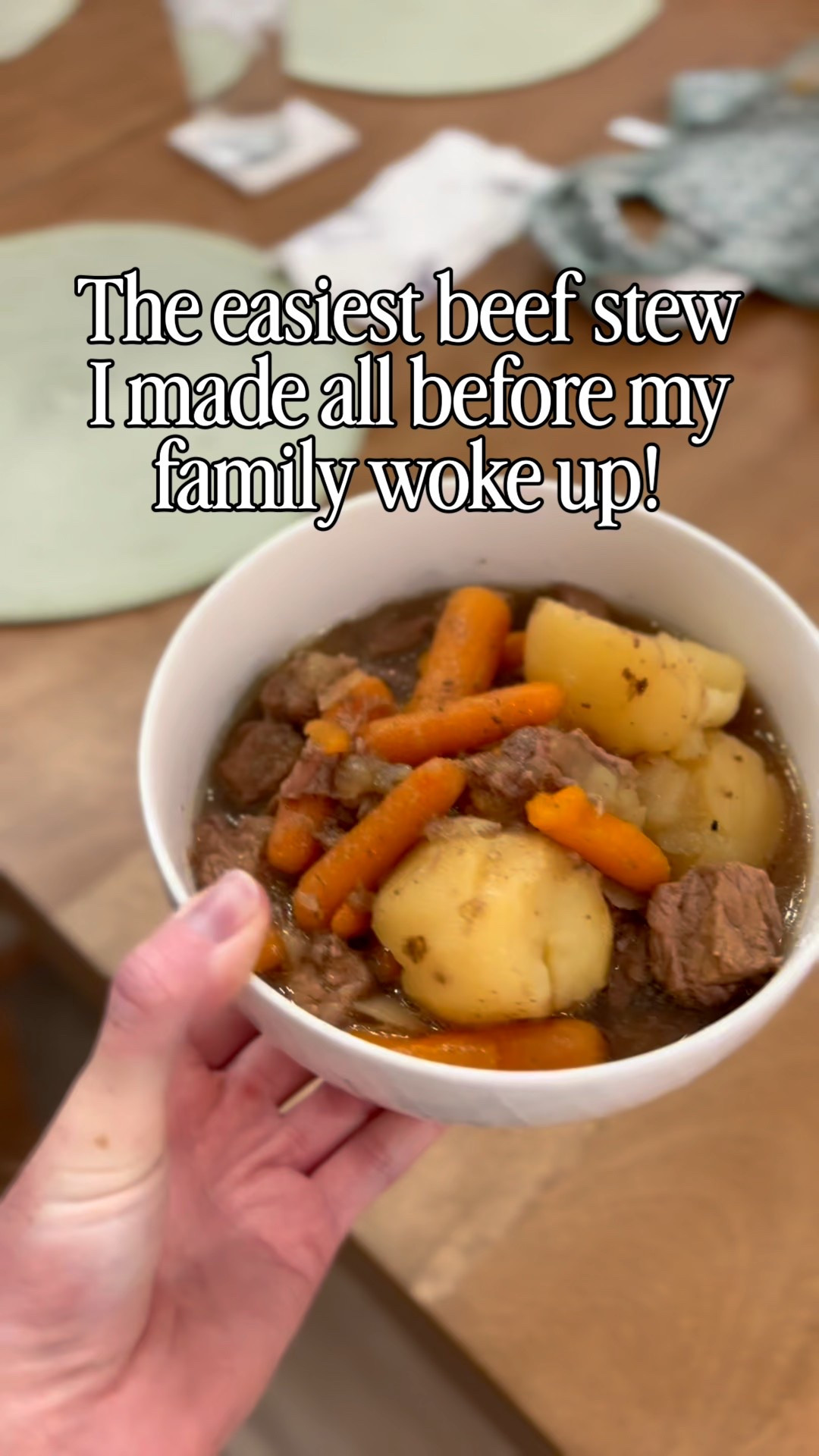 The coziest instant pot beef stew that I made inn20 minutes all before my family woke up! 

Dinner recipe
Family dinner idea
Cozy fall recipes 

#LTKHome #LTKSeasonal #LTKFamily