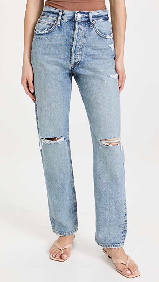 90's Mid Rise Loose Fit Jeans | Shopbop