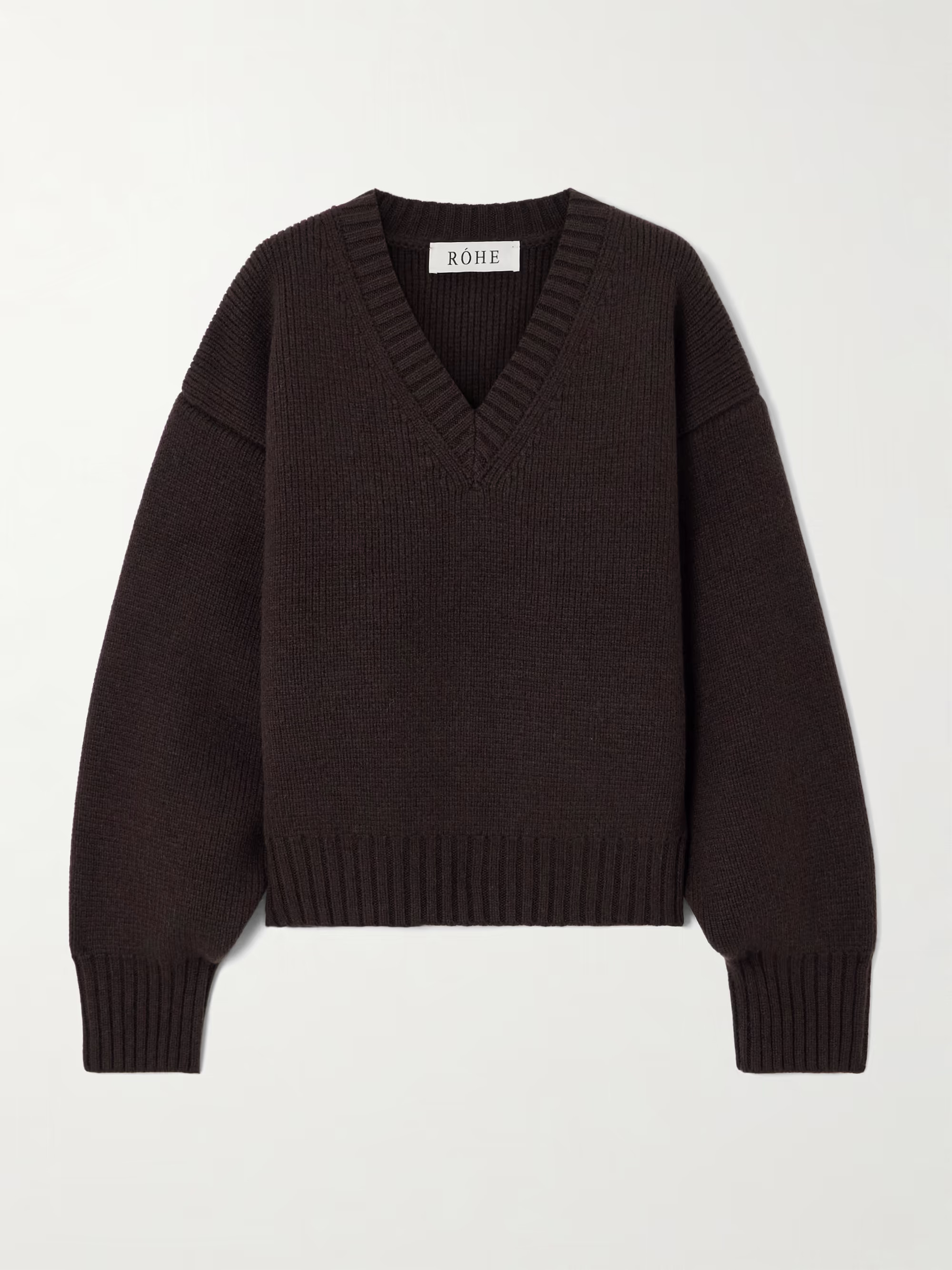 Oversized ribbed wool sweater | NET-A-PORTER (US)