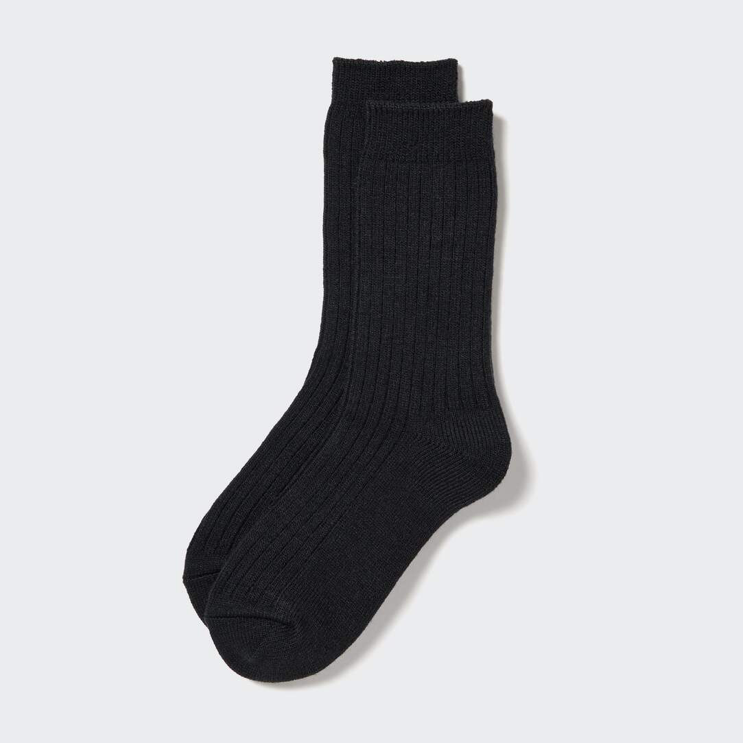 HEATTECH Ribbed Thermal Socks | UNIQLO (UK)