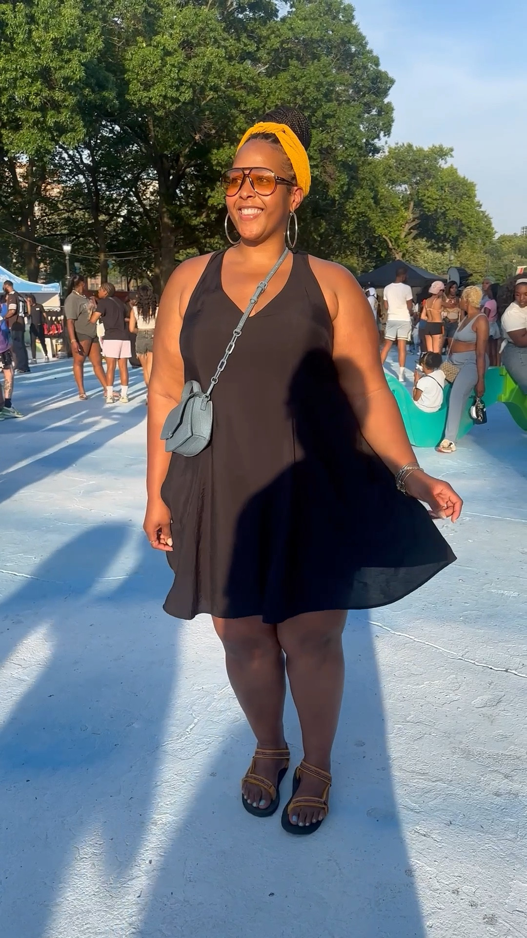 Loving this lightweight little black dress for this hot summer days (or nights) + it’s on sale for under $17! 👀

I’m typically a size 18/20 but wanted a shorter fit, so I’m wearing the 1X in this dress 😊

#LTKSummerEdit #LTKPlusSize #LTKStyleTip