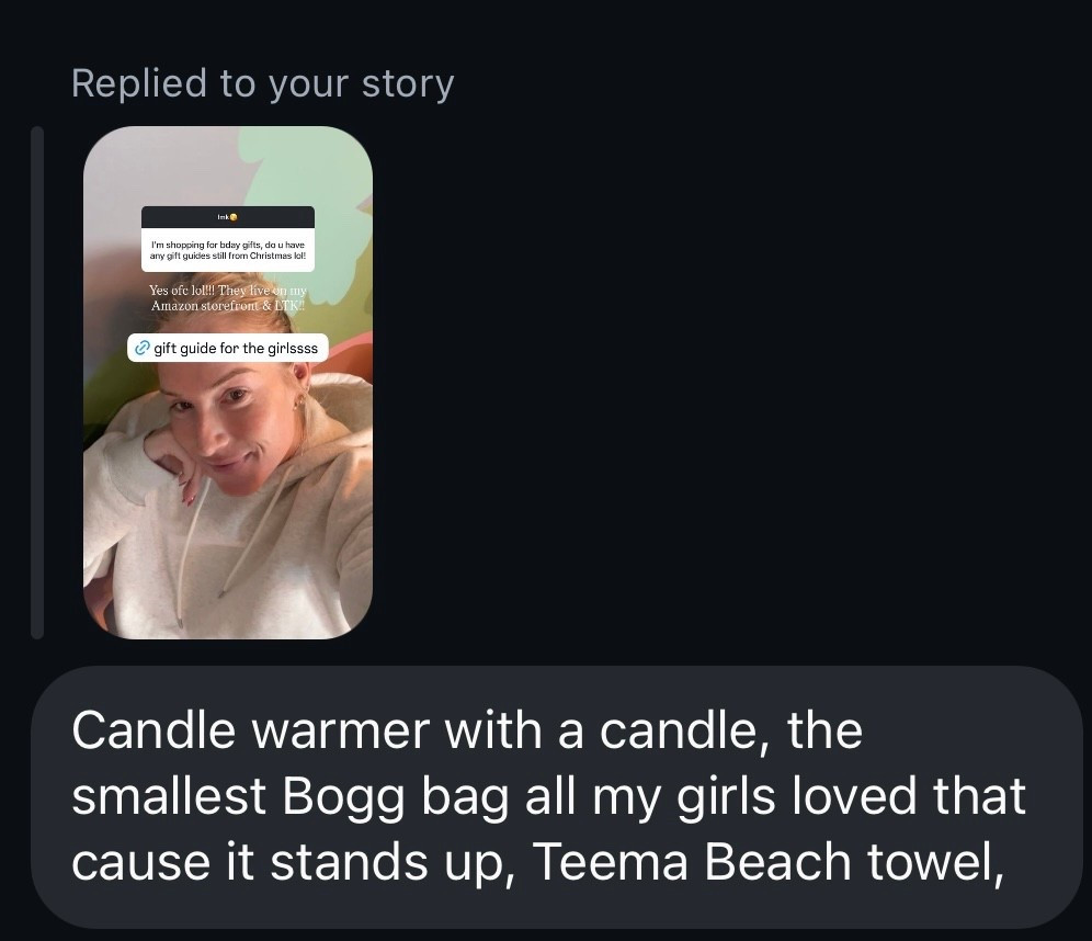 When Aunt Trish asks for specific things, you find them LOL! 

#LTKSpringSale #LTKKids #LTKU