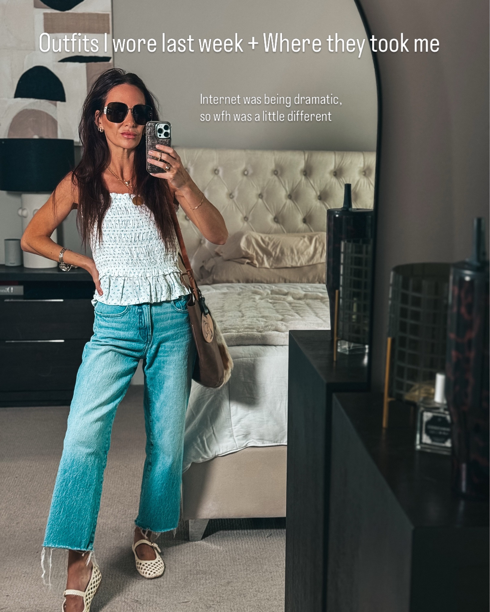 Last week’s outfits + where they actually went
Last week, according to the outfits: errands, pool party, shopping, workout, derm appointment, work from café, and golf simulator.
Basically a full calendar, but make it styled.
Outfit details are in my LTK
#outfitroundup #whatiworethisweek #weeklyoutfits #ootdstyle #summeroutfits

#LTKootd #LTKOver40