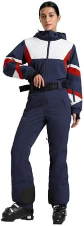 GSOU SNOW Ski Suit Women Snowsuit One Piece Snowboarding Waterproof Windproof Jumpsuit for Outdoo... | Amazon (US)