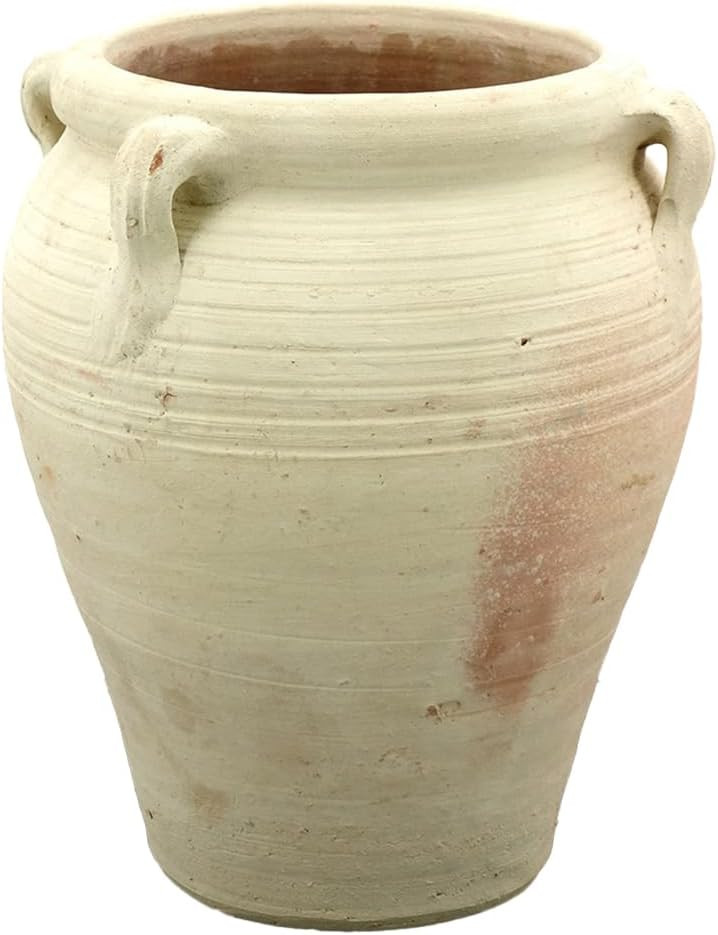 Serene Spaces Living, 16-inch Antique Terracotta Clay Ceramic Pottery Pot, Tall Decorative Vintag... | Amazon (US)