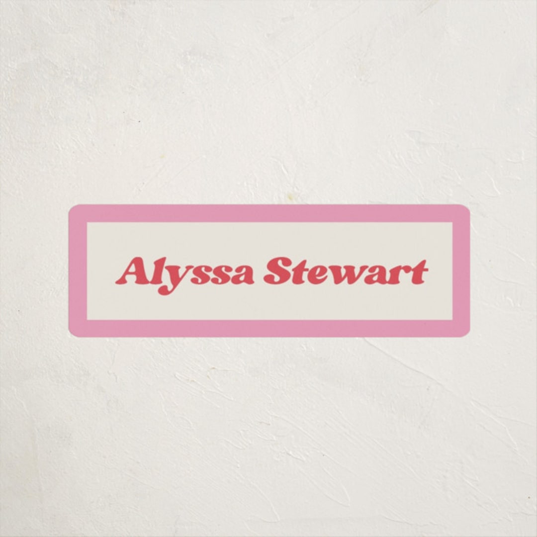 Custom Name Labels | Minted