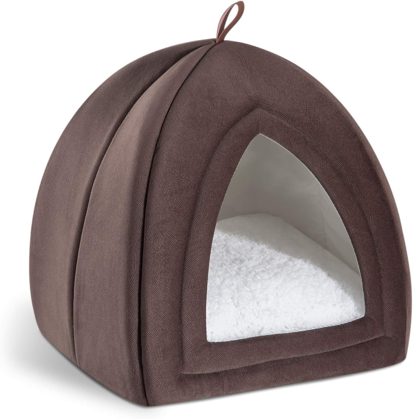 Bedsure Cat Bed for Indoor Cats - Small Cat House Cat Tent Cat Cave with Removable Washable Cushi... | Amazon (US)