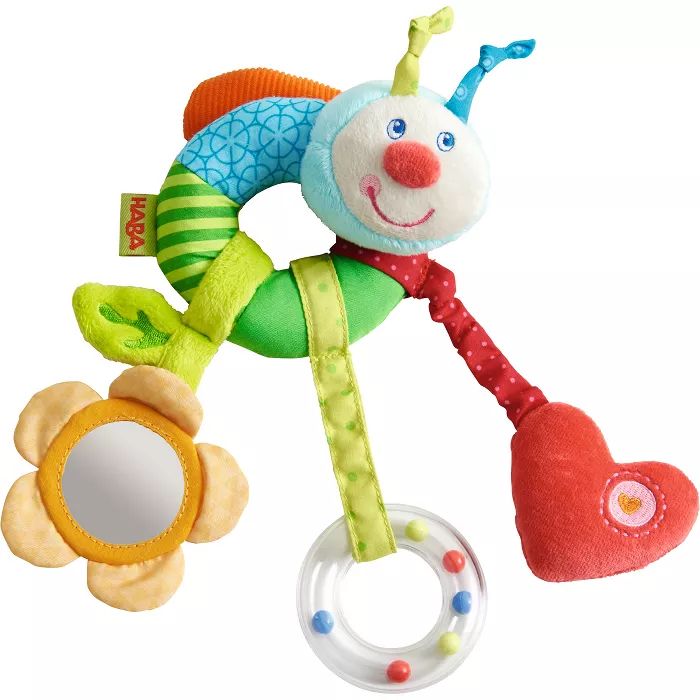 HABA Clutching Figure Rainbow Worm Plush | Target