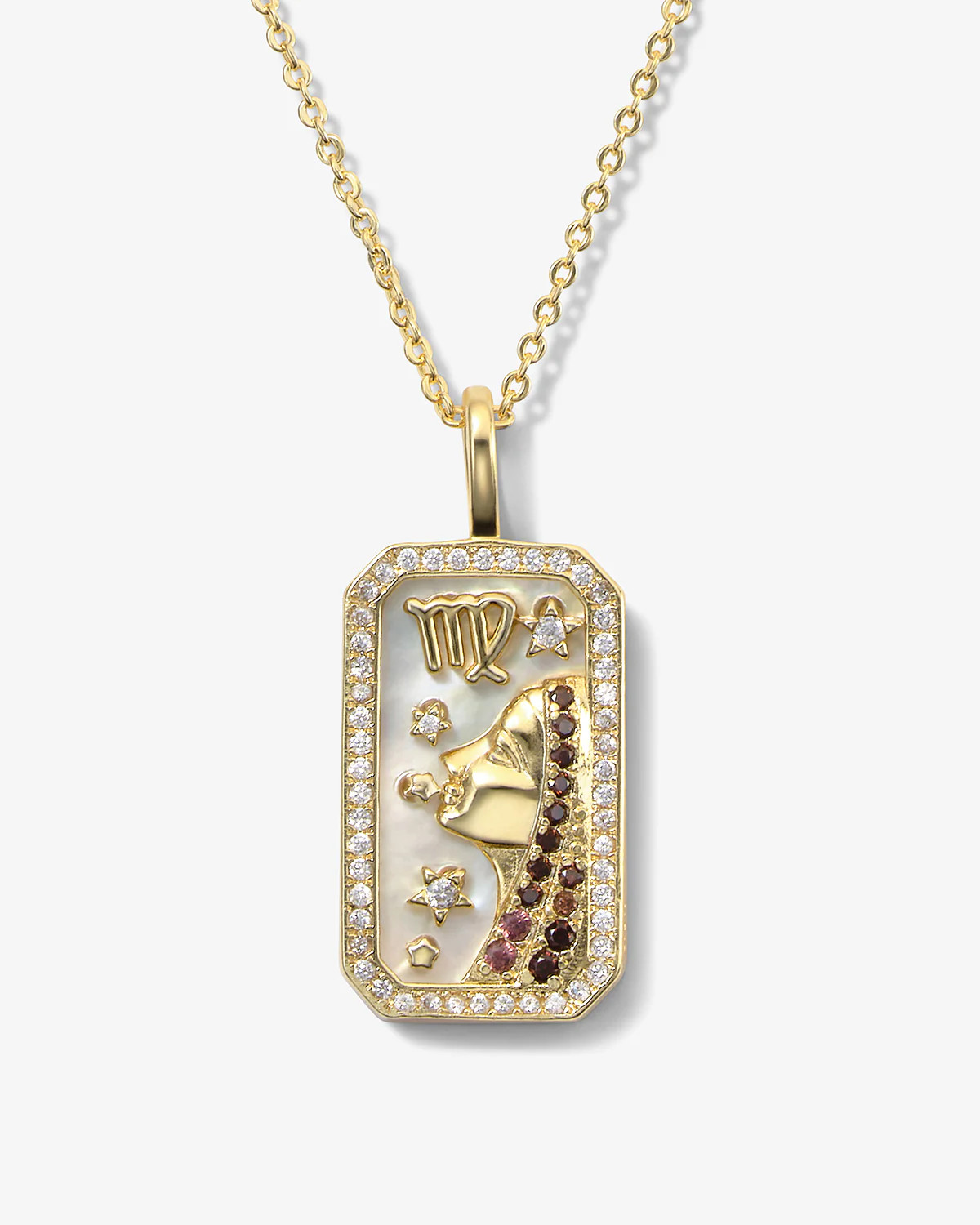 Zodiac Amulet Necklace - Gold Celestial Pendant | Melinda Maria Jewelry