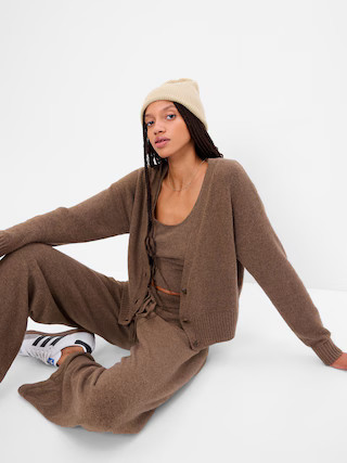 CashSoft Cropped Cardigan | Gap (US)