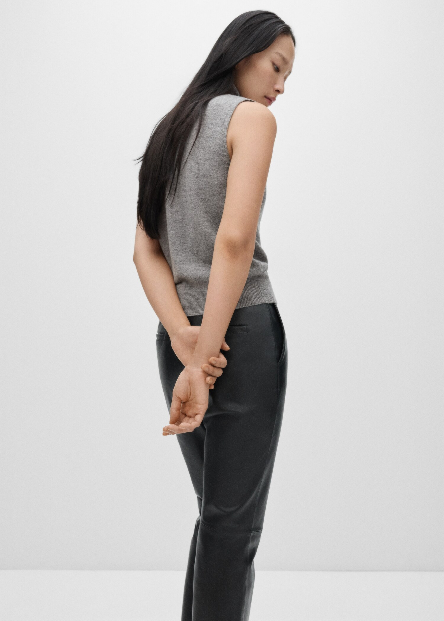 100% wool turtleneck top - Women | MANGO USA | Mango (US/MX/AU)